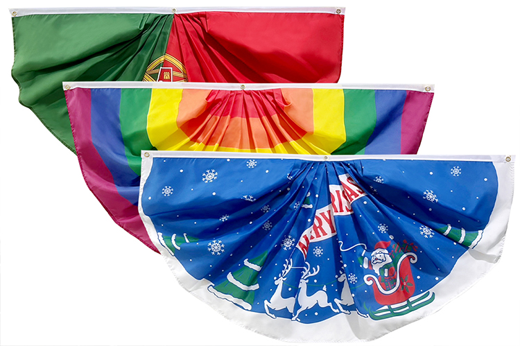 Fan-Shaped Flag